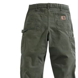 New Carhartt washed duck work dungaree pants